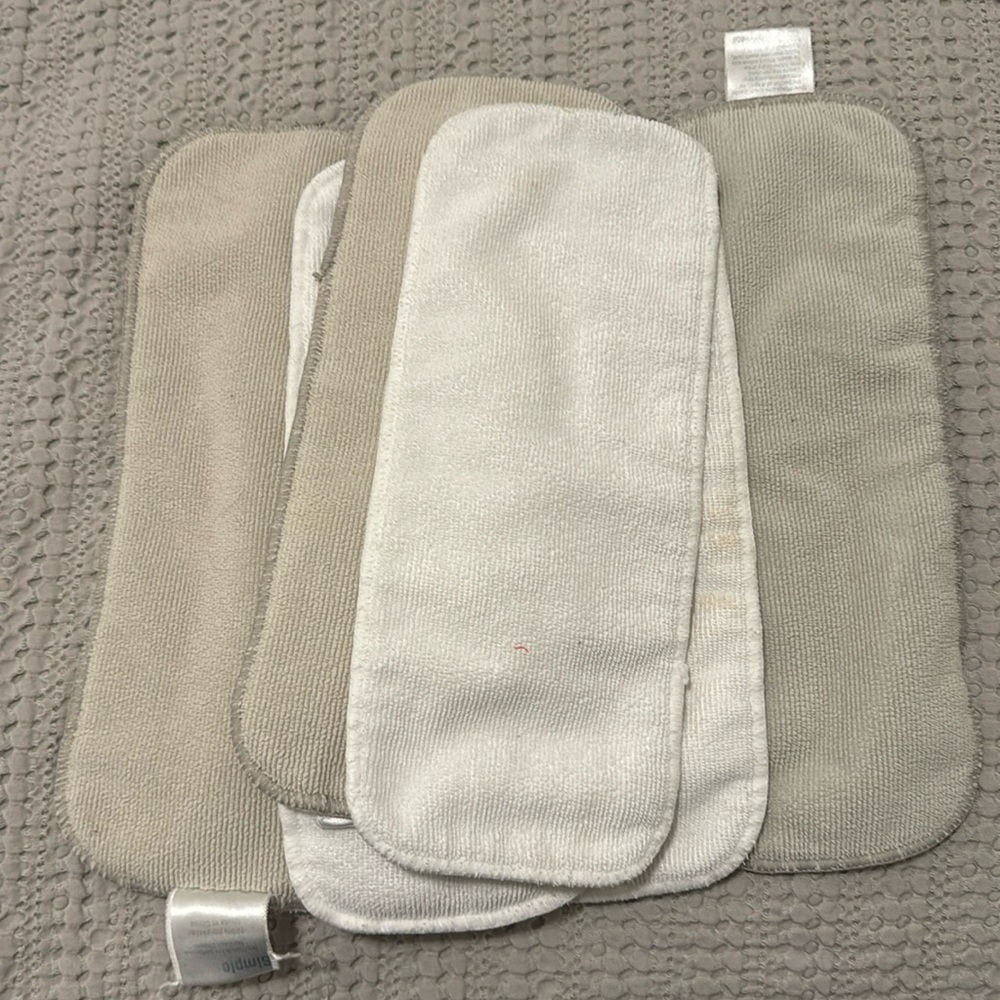 7 microfiber cloth diaper inserts